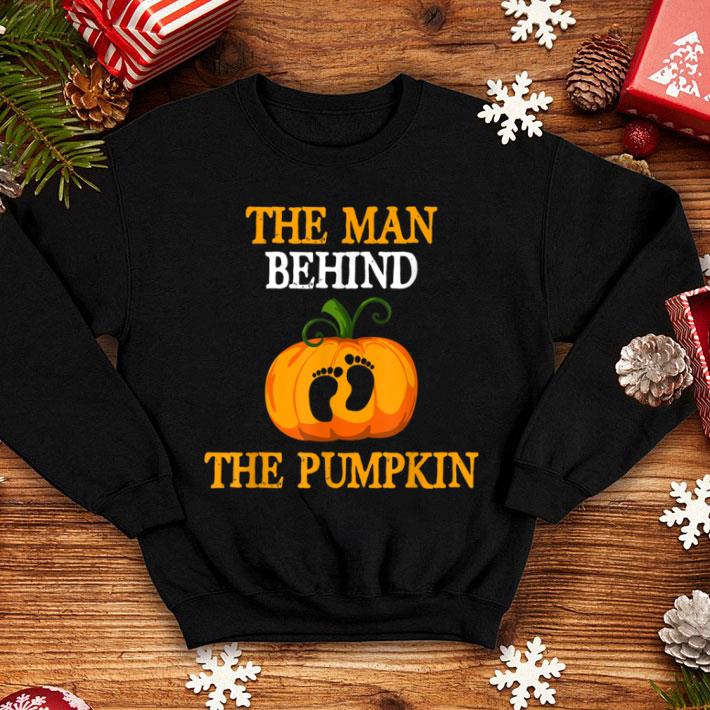 Pretty Mens The Man Behind The Pumpkin New Dad Halloween Costume shirt 1 Pretty Mens The Man Behind The Pumpkin New Dad Halloween Costume shirt
