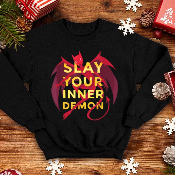 Premium Slay Your Inner Demon Funny Halloween For Dragon Lover shirt 1 Premium Slay Your Inner Demon Funny Halloween For Dragon Lover shirt