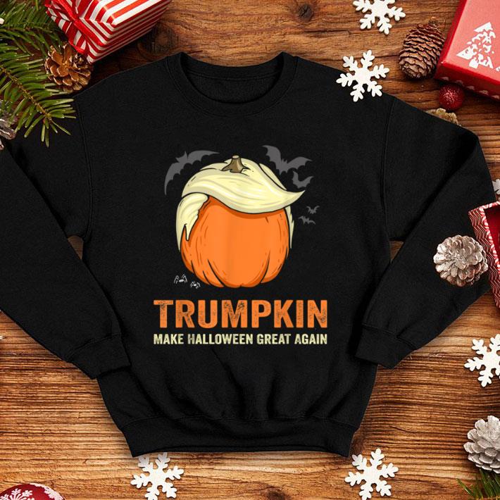 Nice Trumpkin Make Halloween Great Again Vintage Retro shirt