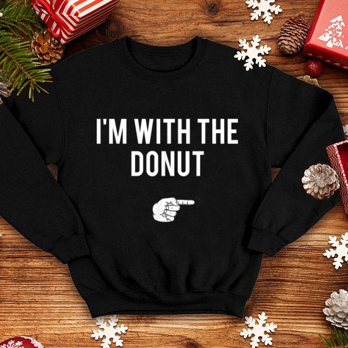 Great I'm With The Donut Halloween Costume Party Matching shirt