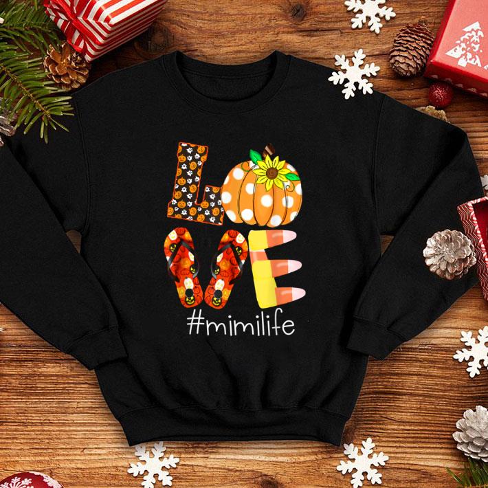 Premium Funny Love Mimilife Pumpkin Flip Flops Mimi Life Halloween shirt 1 Premium Funny Love Mimilife Pumpkin Flip Flops Mimi Life Halloween shirt