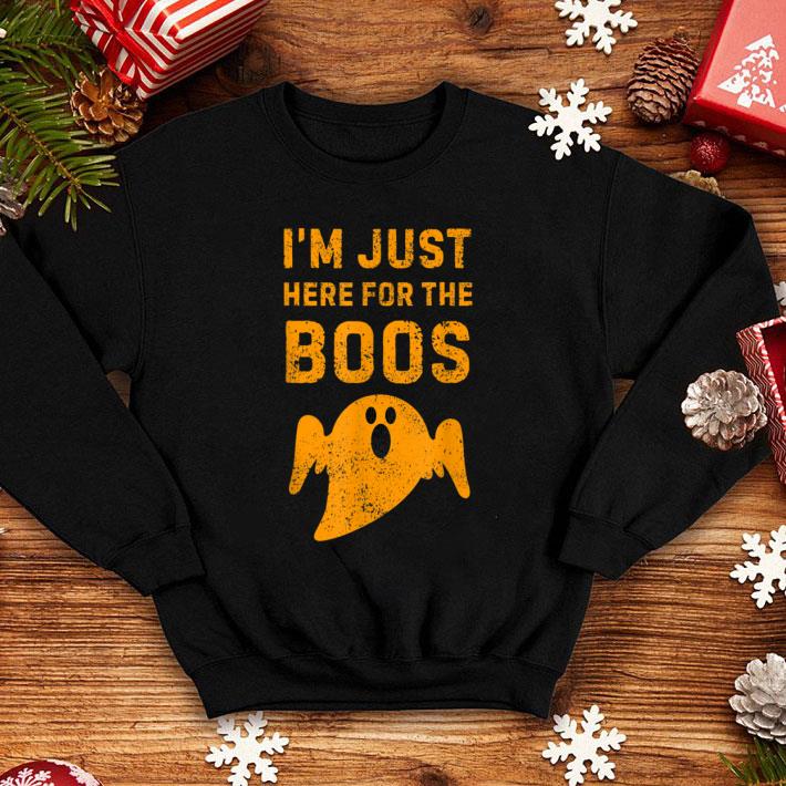 Hot I'm Just Here for the Boos, Booze Halloween shirt