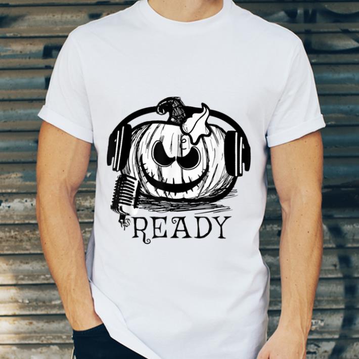 Official Halloween Pumpkin DJ , Music Lovers Halloween Costum shirt