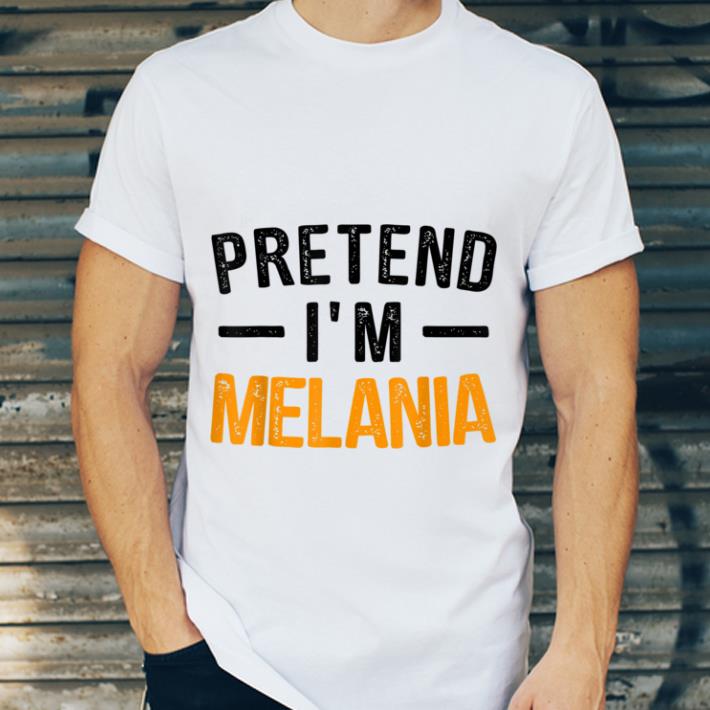 Hot Pretend I'm a Melania Lazy Halloween Costume shirt