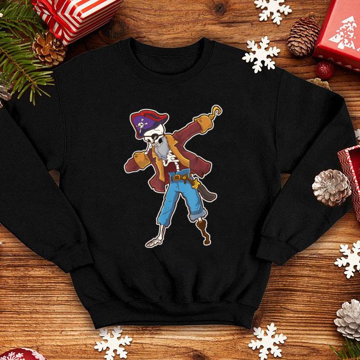 Official Dabbing Pirate Skeleton Halloween Costume shirt