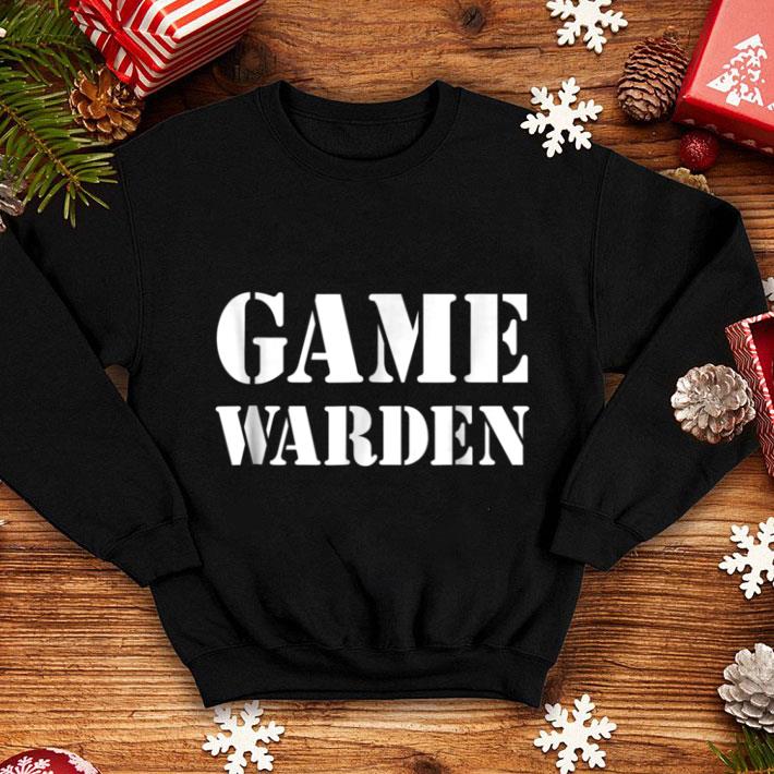 Top Game Warden Halloween Costume shirt 1 Top Game Warden Halloween Costume shirt