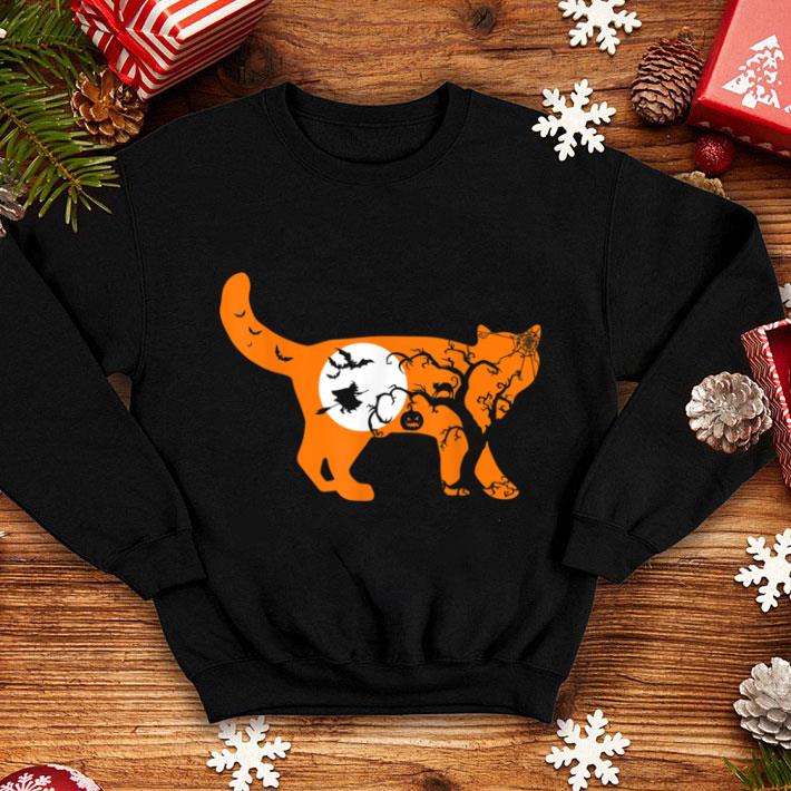 Premium Funny Witch Bat Web Pumpkin Tree in Kitty Halloween Cat shirt 1 Premium Funny Witch Bat Web Pumpkin Tree in Kitty Halloween Cat shirt
