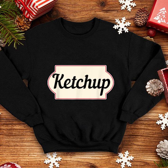Hot Ketchup & Mustard Easy Halloween Costume Matching Couple shirt 1 Hot Ketchup & Mustard Easy Halloween Costume Matching Couple shirt