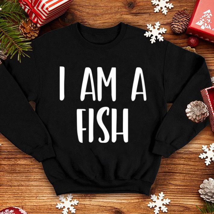 Official I Am A Fish Costume Halloween I'm Lazy Easy Last Minute shirt 1 Official I Am A Fish Costume Halloween I'm Lazy Easy Last Minute shirt
