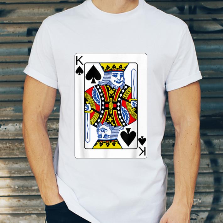 Hot King Of Spades Playing Card Poker Player Costume shirt 1 Hot King Of Spades Playing Card Poker Player Costume shirt