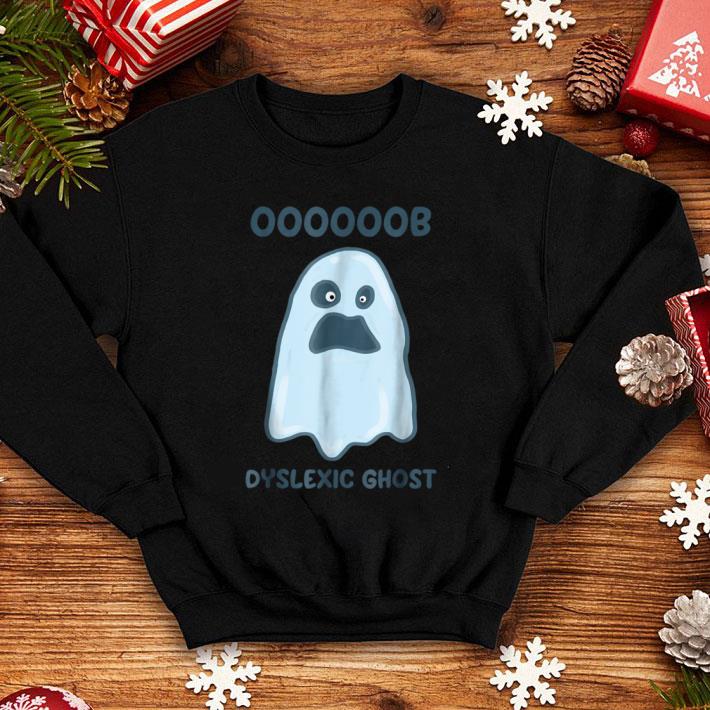 Premium Ooob Dyslexic Ghost Funny Boo Dyslexia Halloween shirt 1 Premium Ooob Dyslexic Ghost Funny Boo Dyslexia Halloween shirt