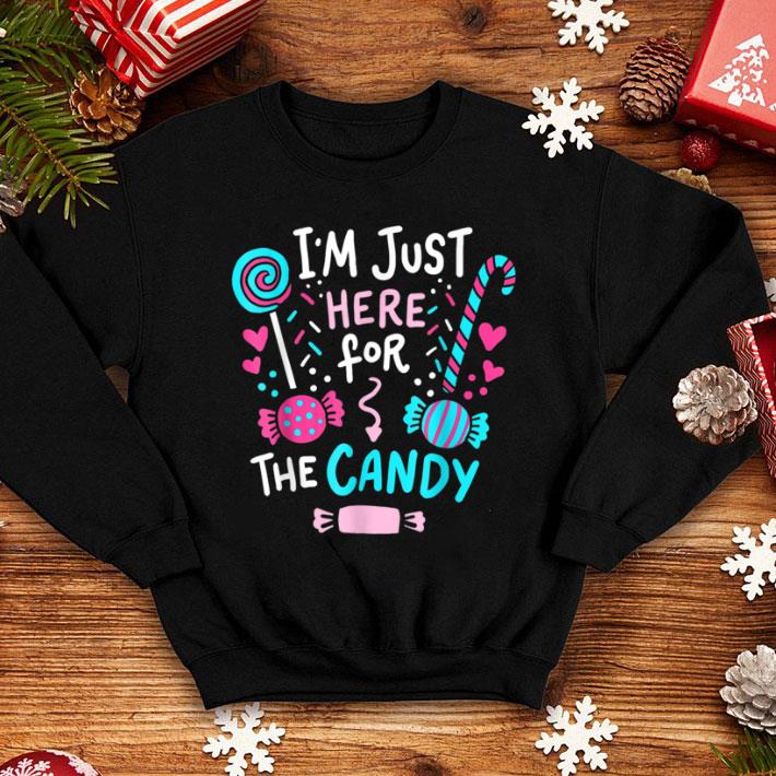 Nice Funny I'm Just Here For The Candy Food Halloween Humor shirt 1 Nice Funny I'm Just Here For The Candy Food Halloween Humor shirt