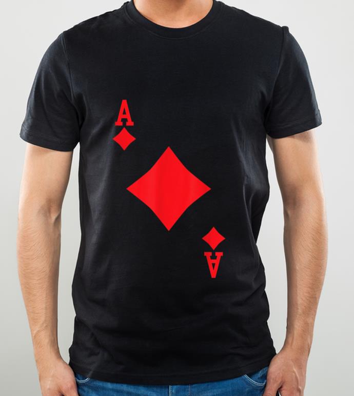 Hot Ace of Diamonds - Playing Card Halloween Costume shirt