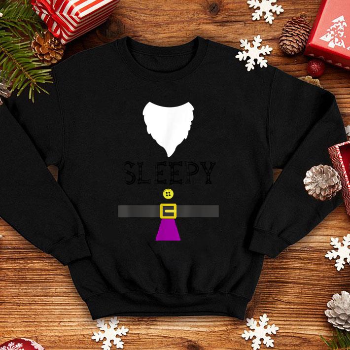 Awesome Sleepy Dwarf Halloween Costume Sleepy Dwarf Purple shirt