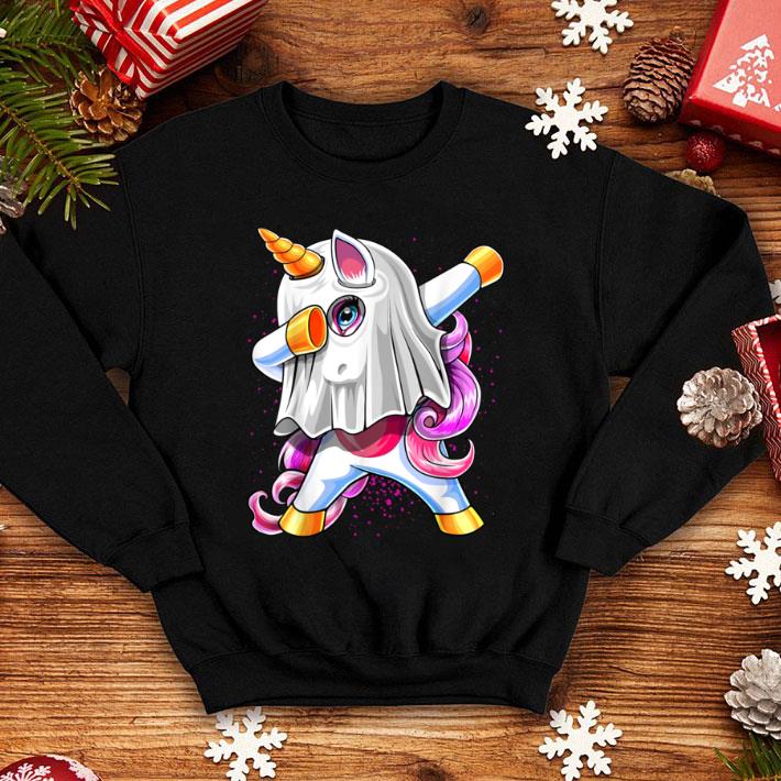 Original Dabbing Unicorn Halloween Ghost Costume Girls shirt 1 Original Dabbing Unicorn Halloween Ghost Costume Girls shirt