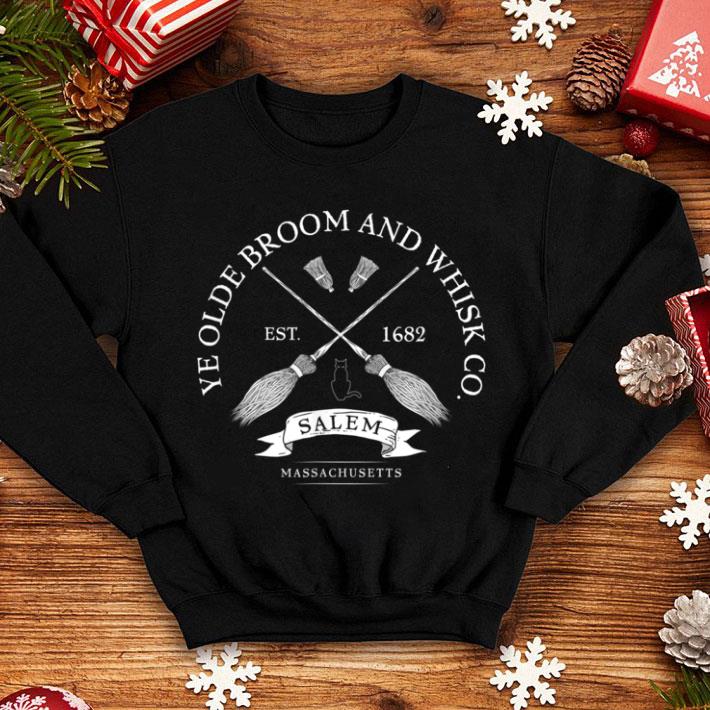 Premium Ye Olde Broom Co - Salem Mass. Est 1682 Halloween shirt