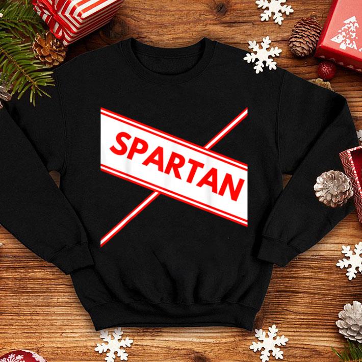 Official Spartan Cheerleader Black Halloween Costume shirt 1 Official Spartan Cheerleader Black Halloween Costume shirt
