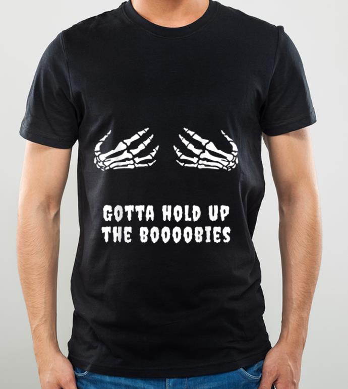 Official Adults Halloween Skeleton Hand Bra Boobies shirt 1 Official Adults Halloween Skeleton Hand Bra Boobies shirt