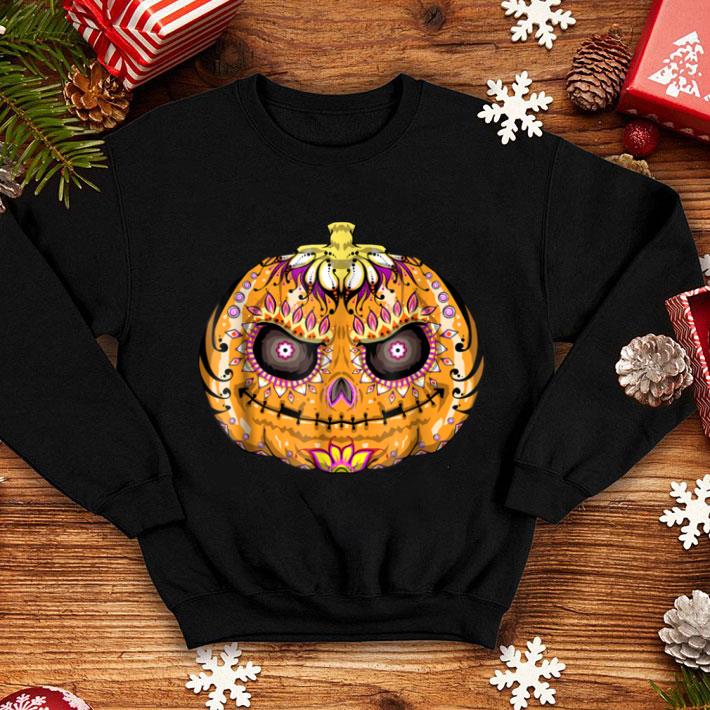 Nice Pumpkin Sugar Skull Graphic, Halloween Skulls shirt 1 Nice Pumpkin Sugar Skull Graphic, Halloween Skulls shirt