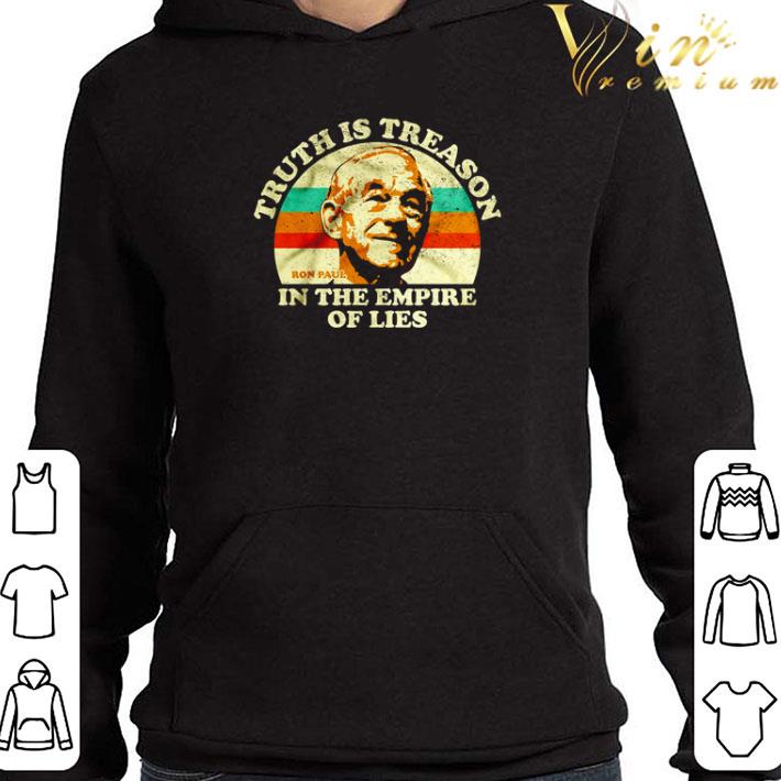 Ron Paul truth is treason in the empire of lies vintage shirt 1 Ron Paul truth is treason in the empire of lies vintage shirt