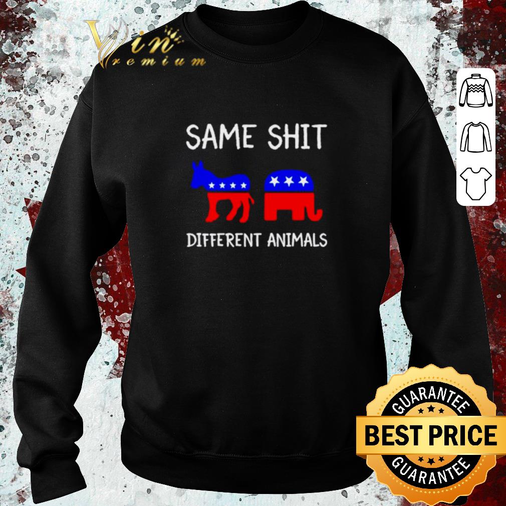 Original Trump and Biden same shit different animals shirt 1 Original Trump and Biden same shit different animals shirt