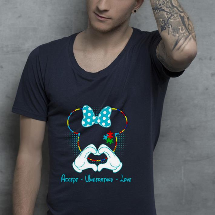 Nice Mickey Mouse Autism Accept Understand love Shirt 1 Nice Mickey Mouse Autism Accept Understand love Shirt
