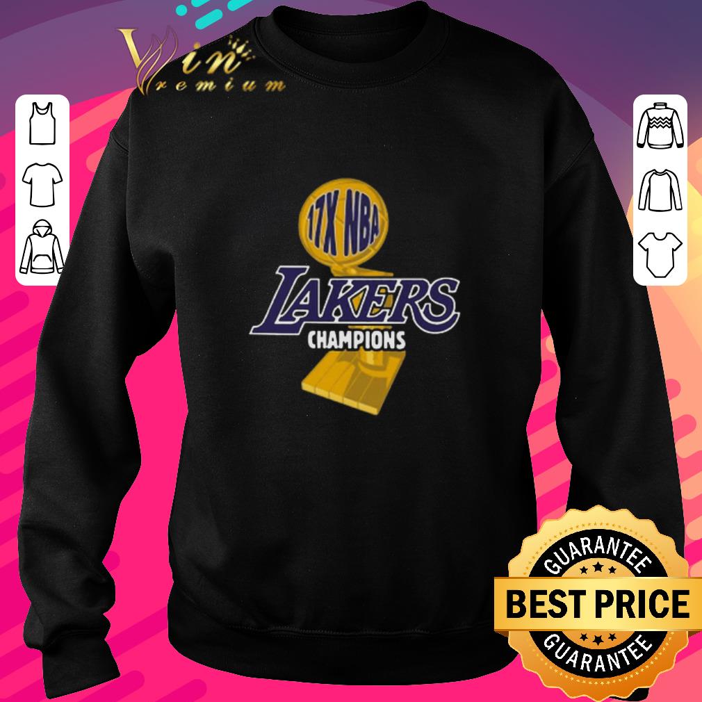 Premium Los Angeles Lakers 17x Nba Champions shirt 1 Premium Los Angeles Lakers 17x Nba Champions shirt
