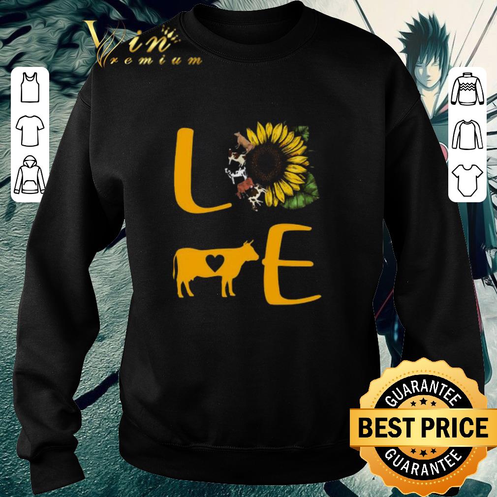 Top Best Cows Love Sunflower shirt 1 Top Best Cows Love Sunflower shirt
