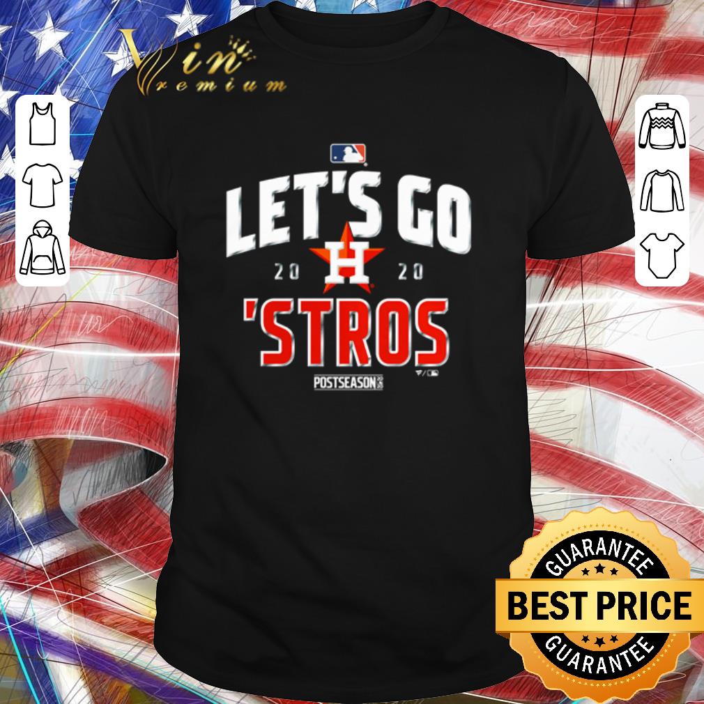 Official Let’s go 2020 Houston Astros Postseason shirt