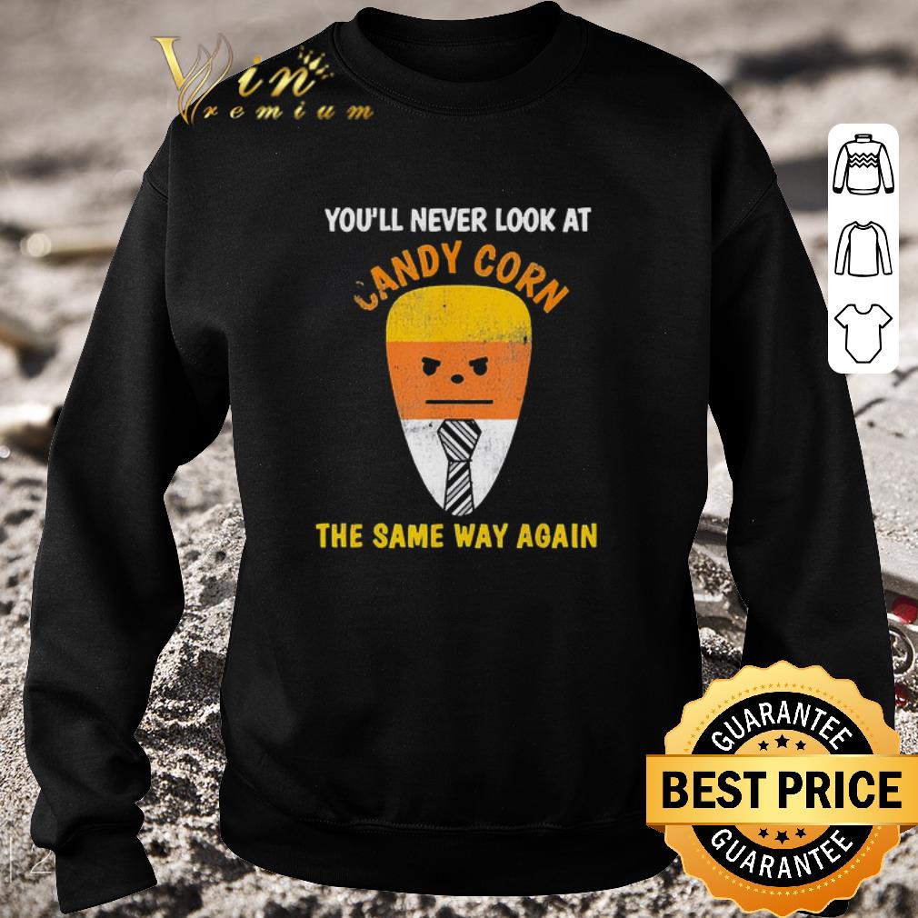 Hot Candy Corn Trump Costume Halloween Candy shirt