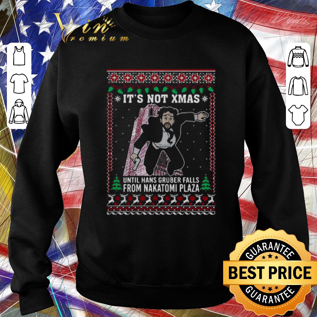 Hot It's not xmas until hans gruber falls from nakatomi plaza shirt