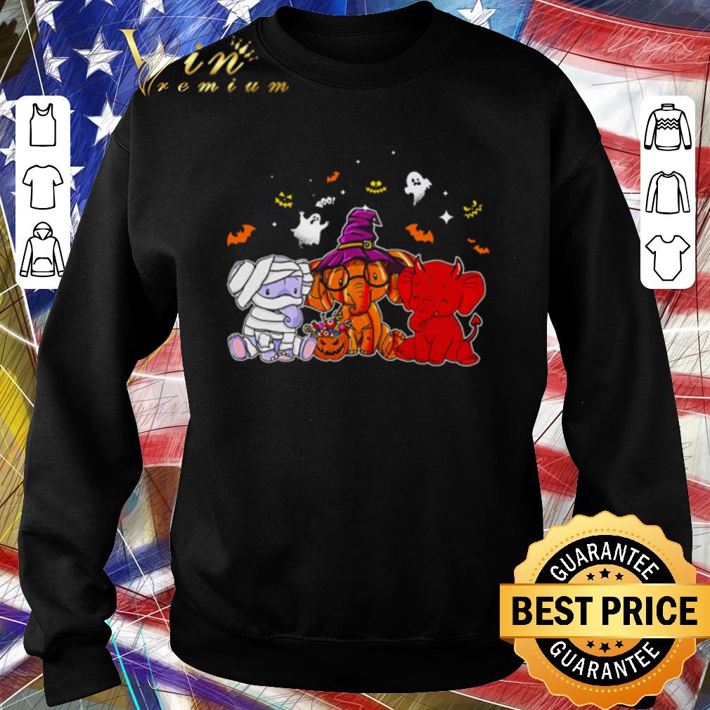 Hot Cute Baby Elephant Halloween shirt