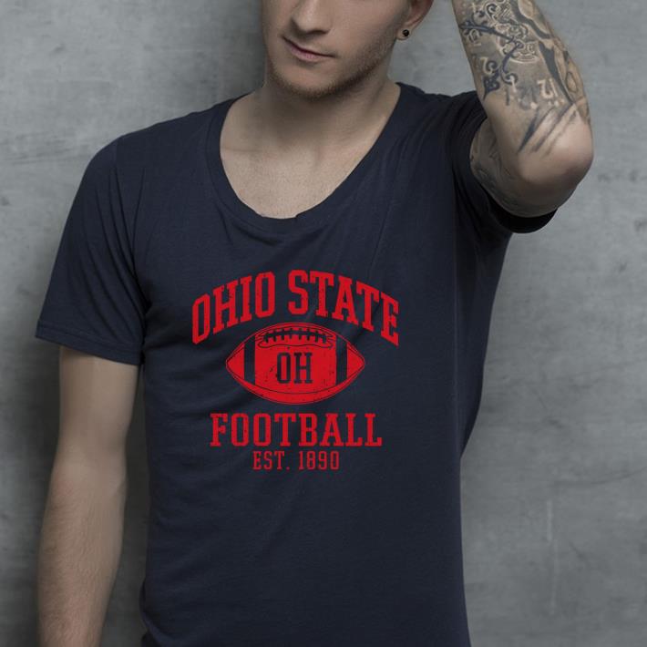 Nice Vintage State Of Ohio Columbus Varsity Style Football Shirt 1 Nice Vintage State Of Ohio Columbus Varsity Style Football Shirt