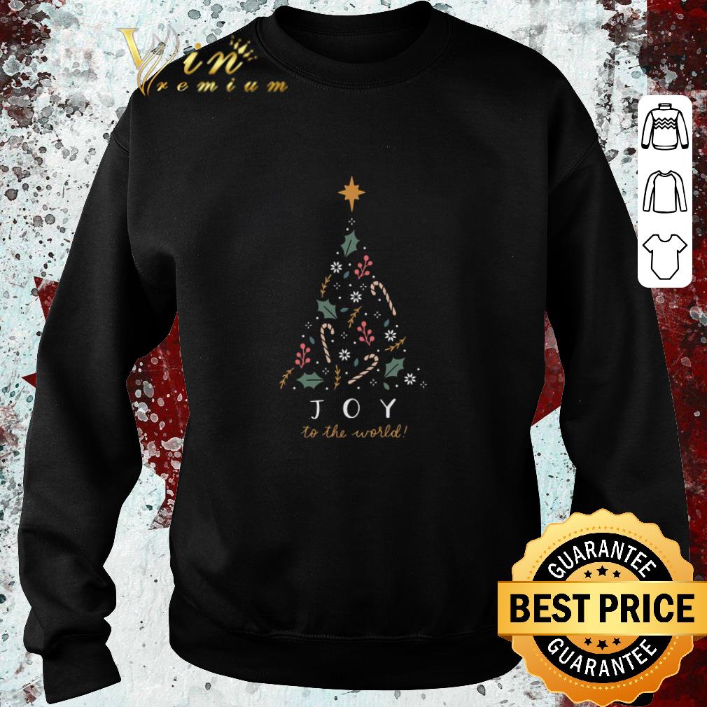 Awesome Joy To The World Tree Christmas shirt 1 Awesome Joy To The World Tree Christmas shirt