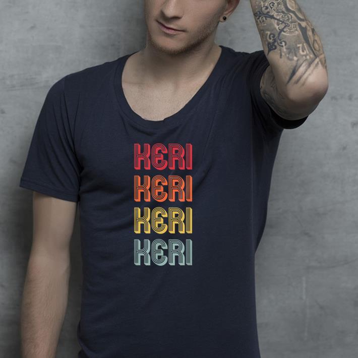 Premium KERI Name Personalized Retro Vintage 80s 90s Birthday Shirt