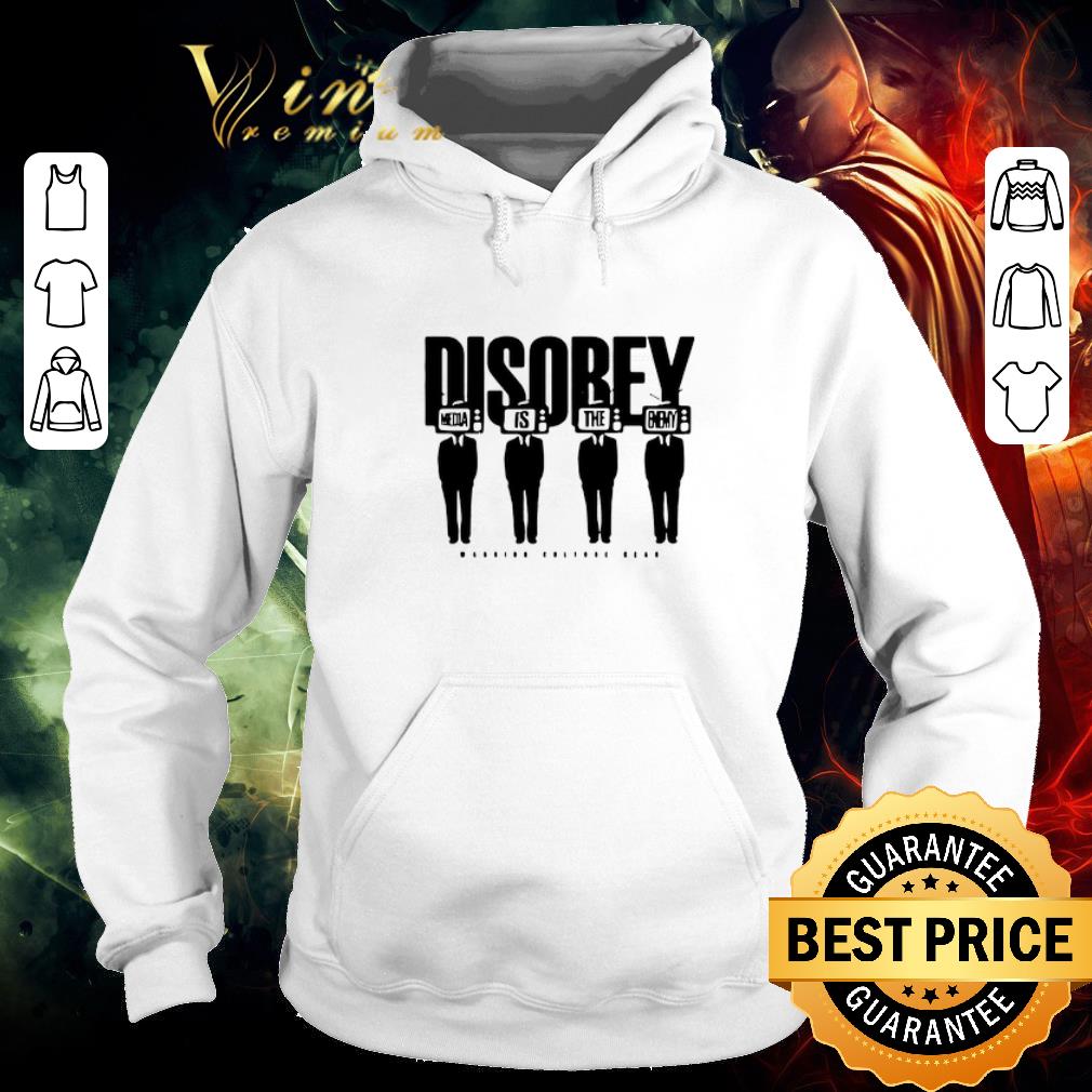 Official Disobey Media Is The Enemy shirt