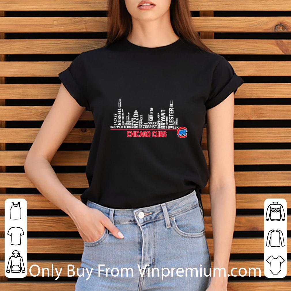 Awesome Chicago Cubs Logo Cities shirt