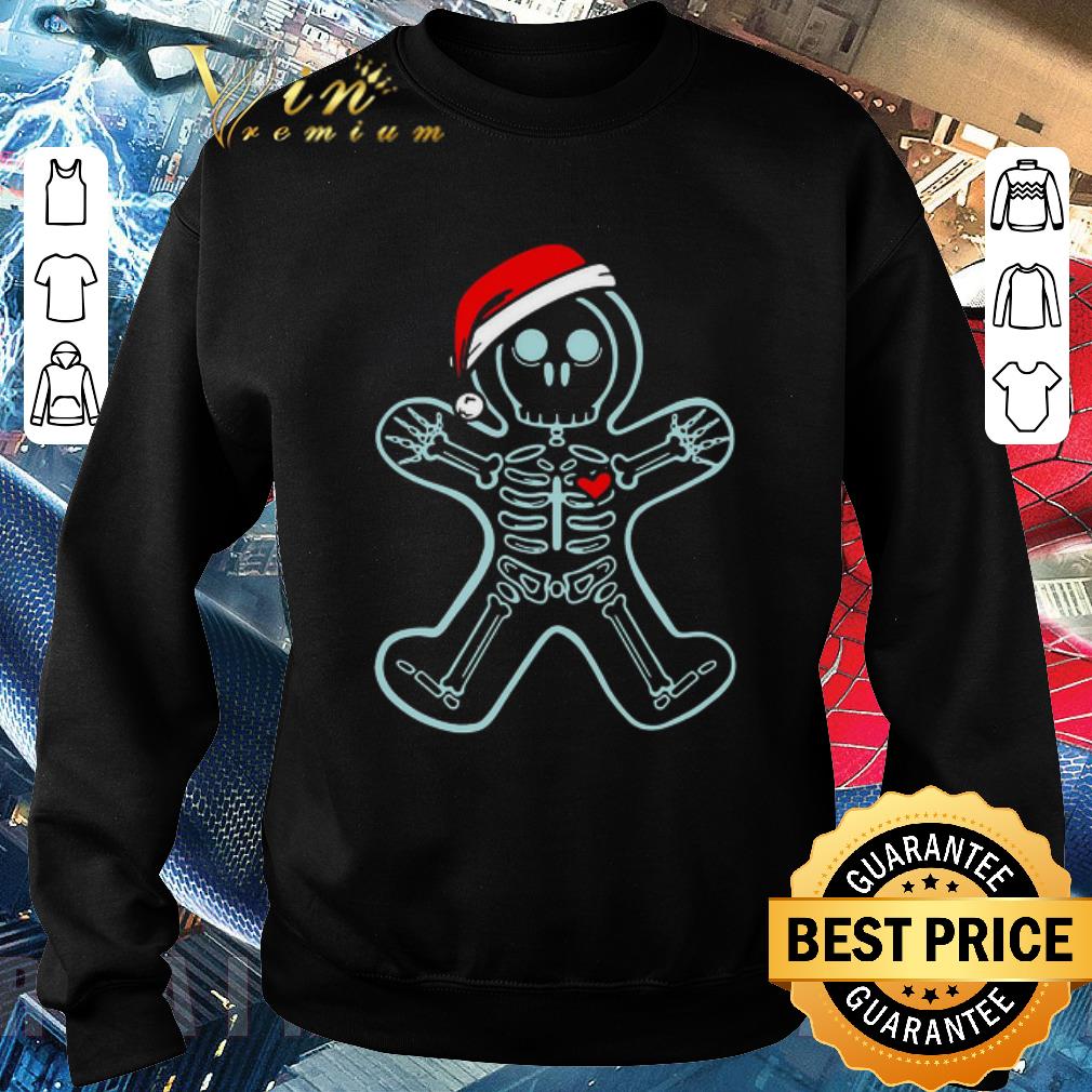 Premium Xray Gingerbread Man Skeleton Christmas shirt 1 Premium Xray Gingerbread Man Skeleton Christmas shirt