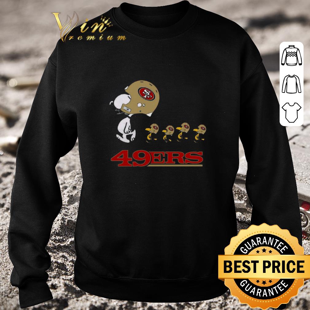 Awesome Snoopy And Woodstock The San Francisco 49ers shirt