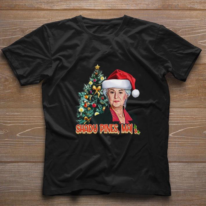 Pretty Golden Girl Dorothy Shady Pines Ma Merry Christmas Tree Sweater shirt