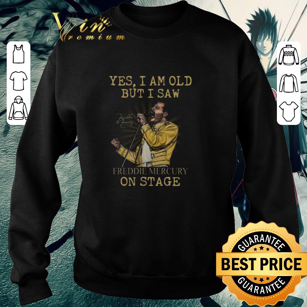 Premium Yes I Am Old But I Saw Freddie Mercury Performs On Stage Signature shirt 1 Premium Yes I Am Old But I Saw Freddie Mercury Performs On Stage Signature shirt