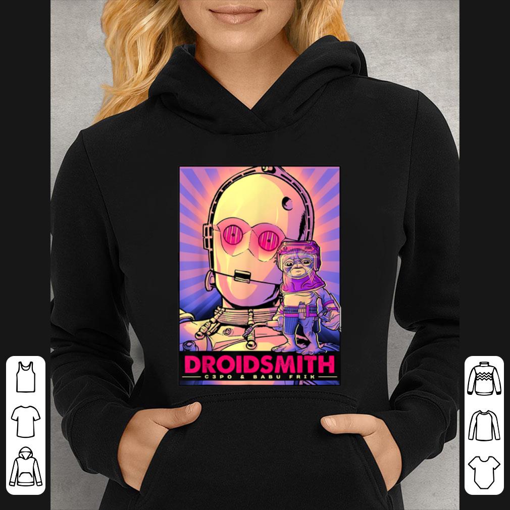 Awesome Star Wars The Rise Of Skywalker Droid Smith C-3PO & Babu Frik shirt 1 Awesome Star Wars The Rise Of Skywalker Droid Smith C-3PO & Babu Frik shirt