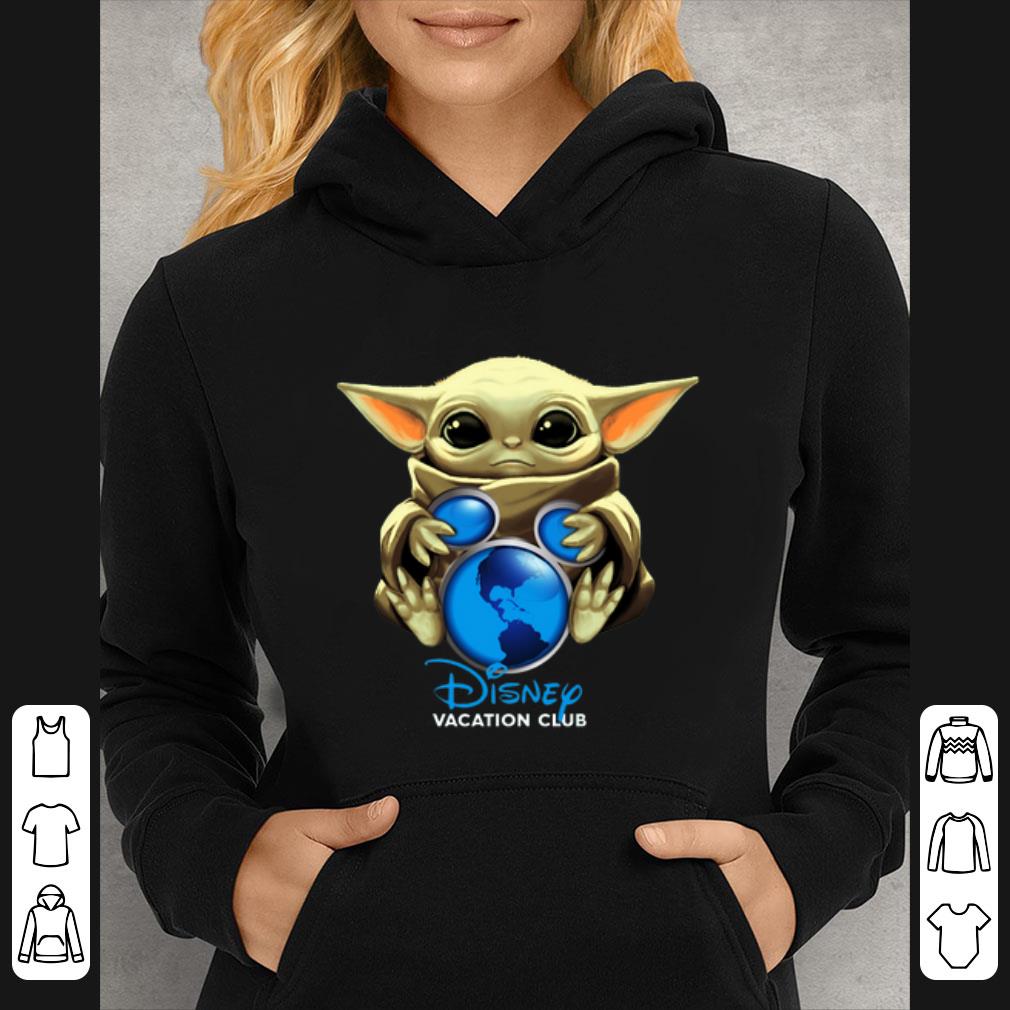 Great Baby Yoda Hug Disney Vacation Club shirt