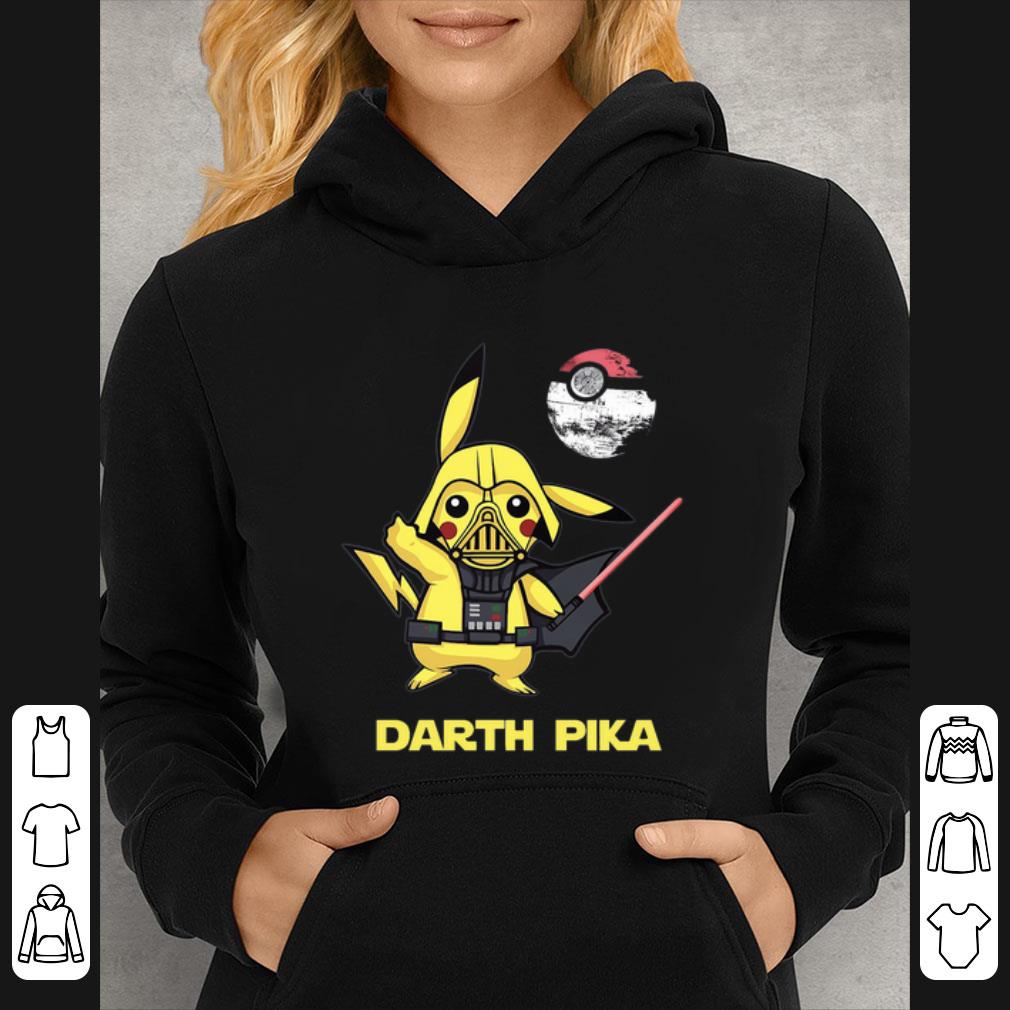 Awesome Pikachu Darth Pika Death Star Wars Darth Vader shirt