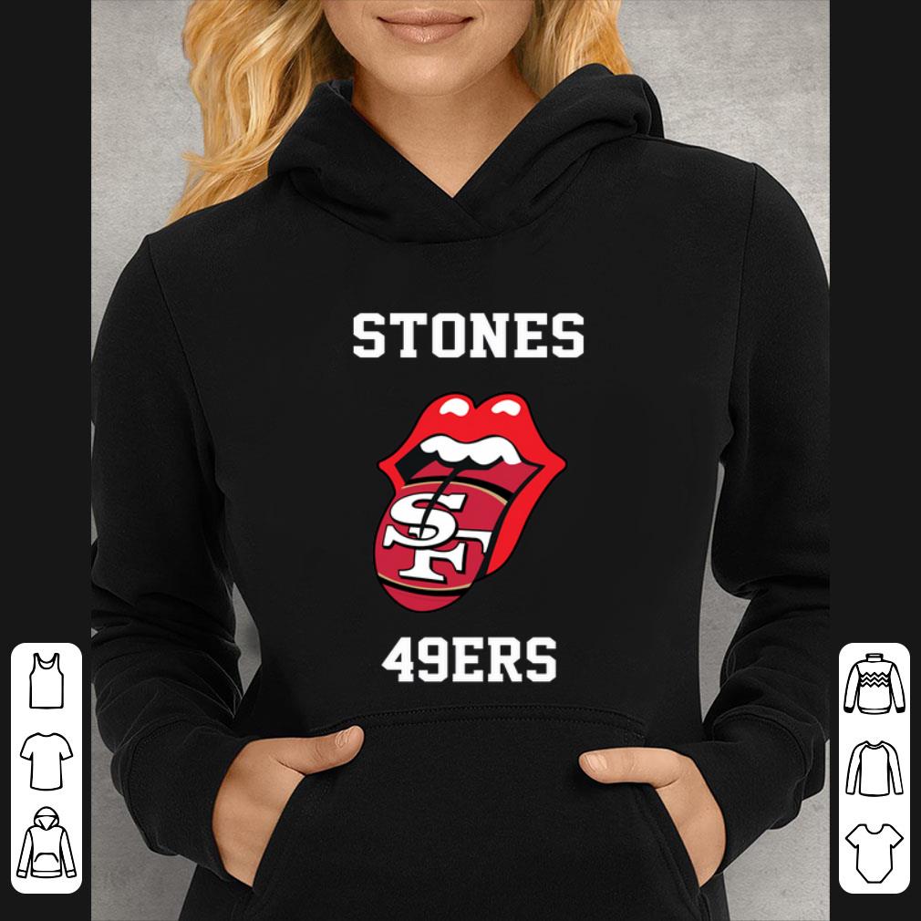 Nice Rolling Stones San Francisco 49ers shirt