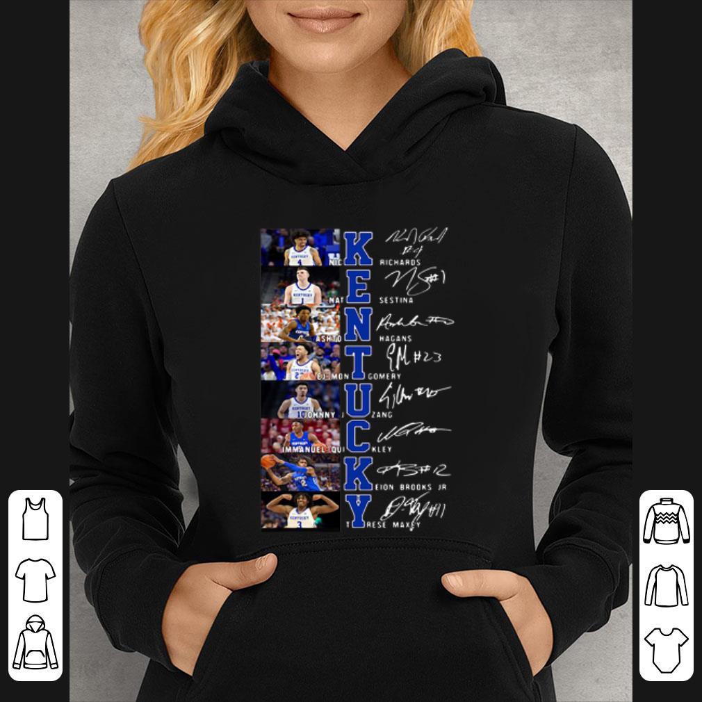 Hot Kentucky Nick Richards Nate Sestina Ashton Hagans Signatures shirt