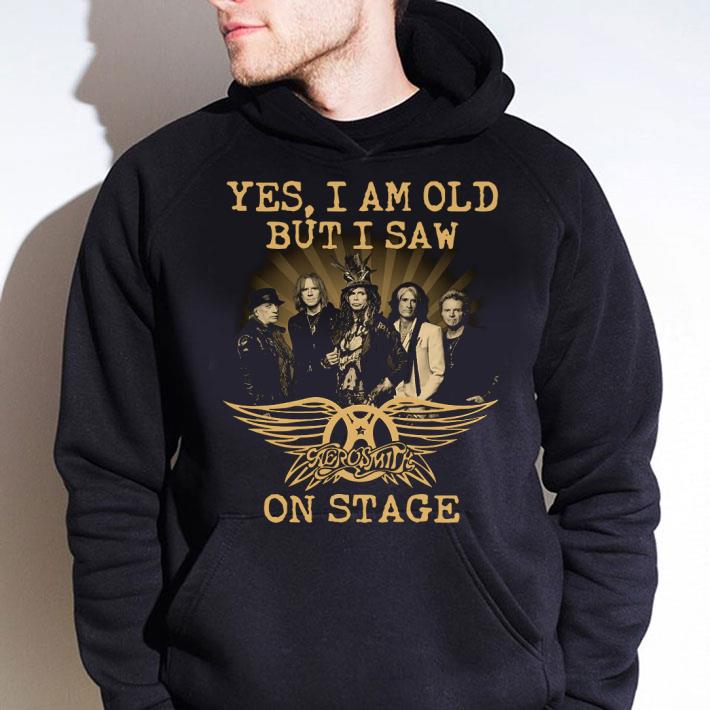 Official Yes I Am Old But I Saw Aerosmith Band Member On Stage shirt 1 Official Yes I Am Old But I Saw Aerosmith Band Member On Stage shirt