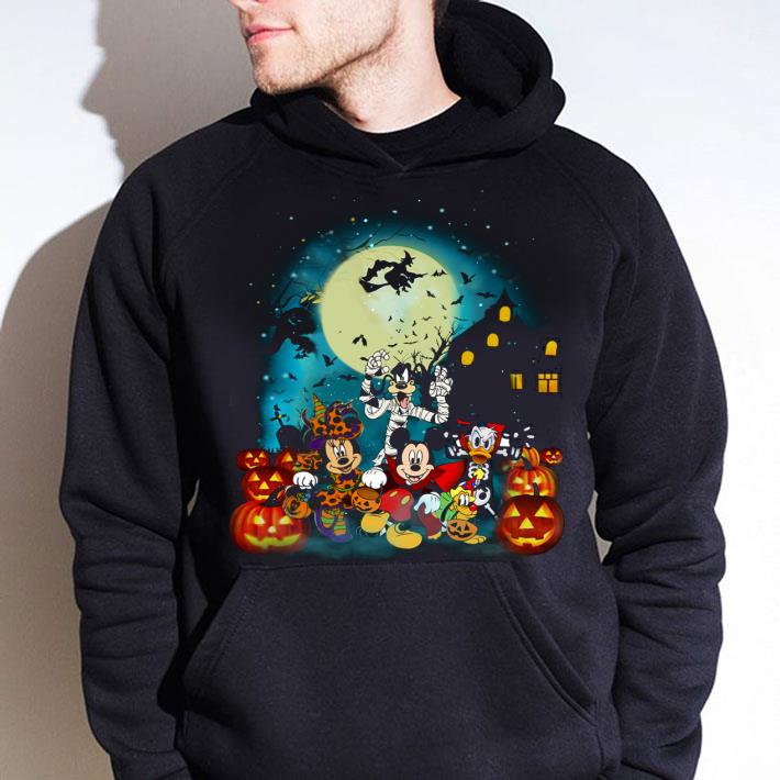 Best Mickey and Minnie mouse Pluto Donald duck Goofy Halloween shirt