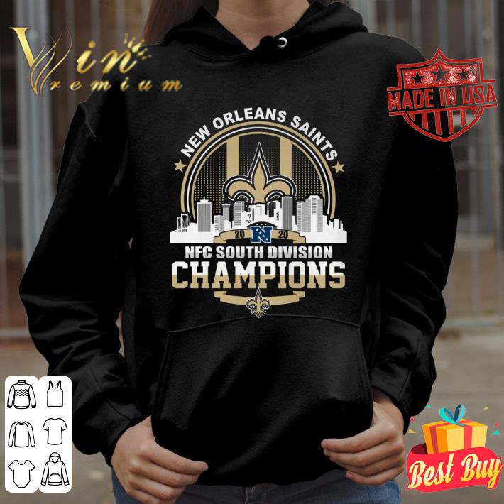 Best New Orleans Saints 2020 NFC South Division Champions shirt