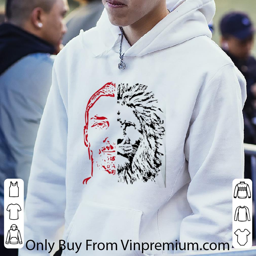 Original Zlatan Ibrahimovic face Lion shirt